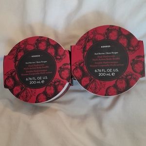 Korres Red Berry Body Soufflé Multi-action Dual Hyaluronic 6.76fl. oz 